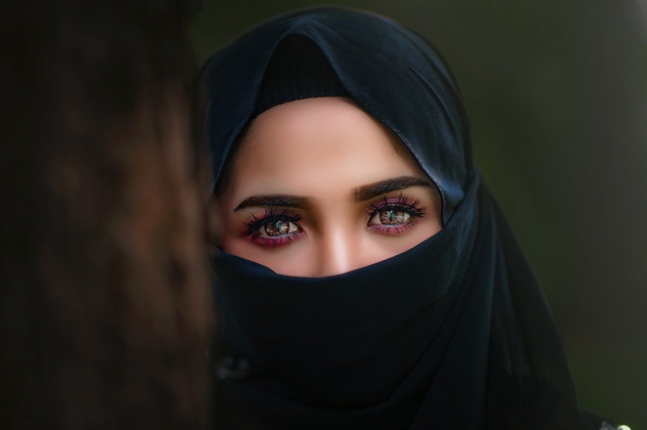Woman in a hijab